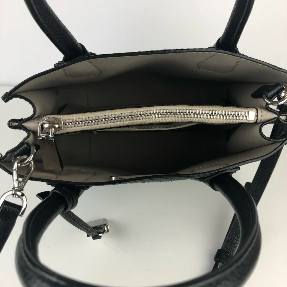Michael Kors Mercer Sleek Black Minimalist Purse